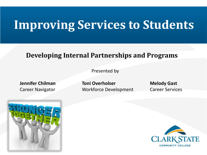 improving services to students