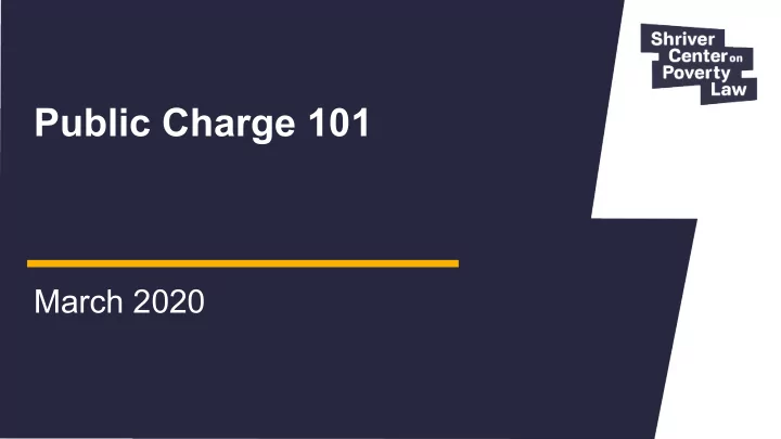 public charge 101