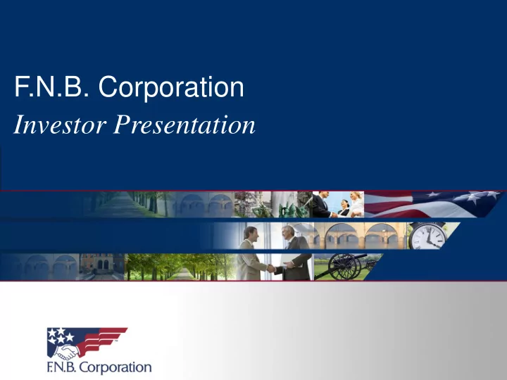 investor presentation cautionary statement regarding