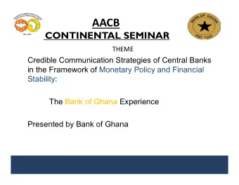AACB  .    THEME  Credible Communication