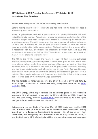 Liddell in 2000.  The 2003 Energy White Paper revised the established goals for UK renewable