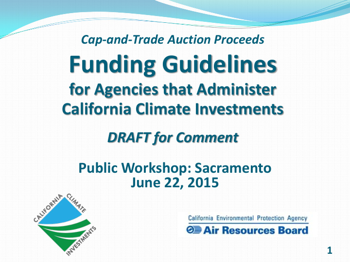 funding guidelines