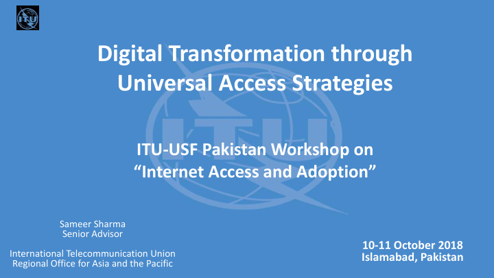 digital transformation through universal access strategies