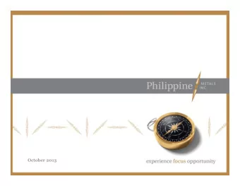 Forward Looking Statements  Certain statements contained in