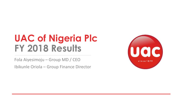 uac of nigeria plc