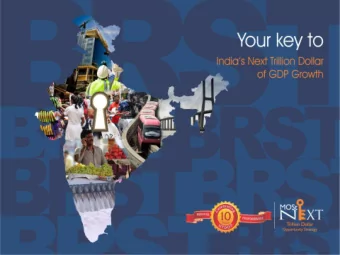 Contents Indias Next Trillion Dollar Opportunity (NTDOP)  Multi Cap Market Opportunity  Why