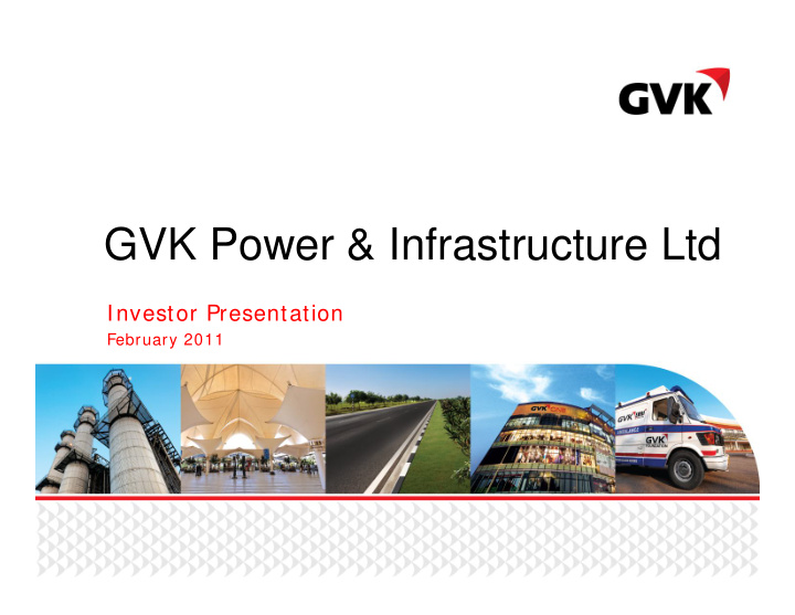 gvk power infrastructure ltd