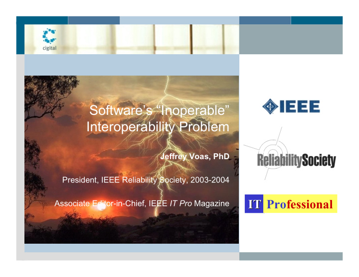 software s inoperable interoperability problem