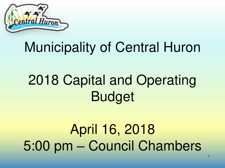 budget april 16 2018