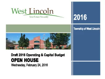 1  2016 Budget Open House  2  A budget is an estimate of income and expenditures  for a set