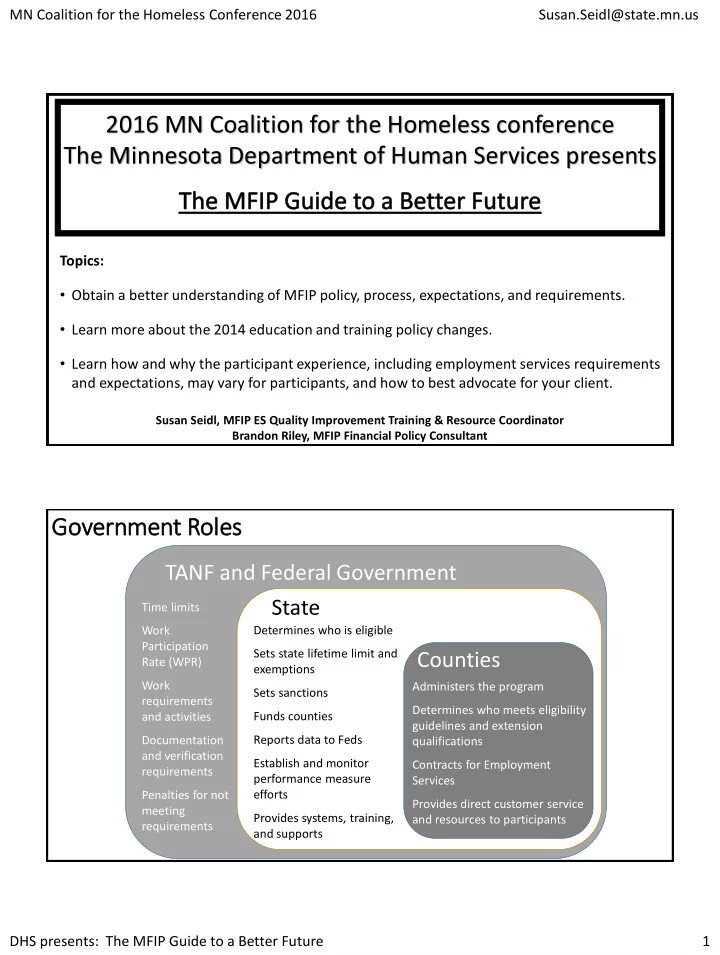 2016 mn coalition for the homeless conference the