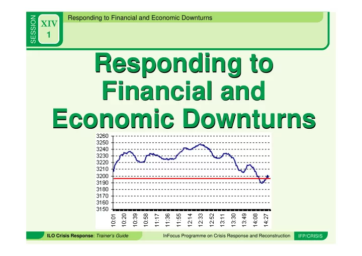 responding to responding to financial and financial and