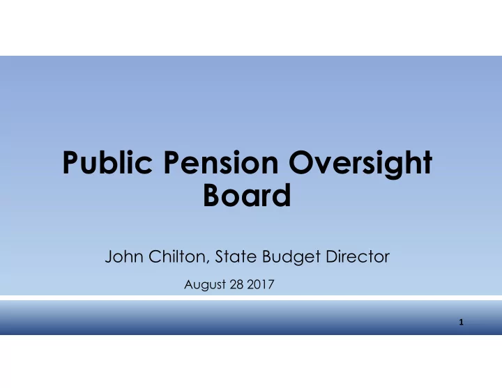 public pension oversight board