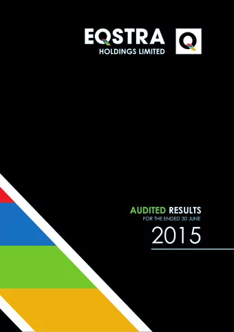 2015  A EQSTRA AUDITED PRELIM RESULTS 2015  B