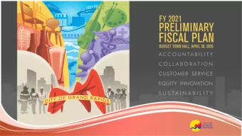 Town Hall Rules of Engagement  Submit questions via:  Facebook comments section  Call 311