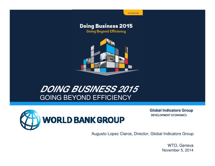 doing business 2015