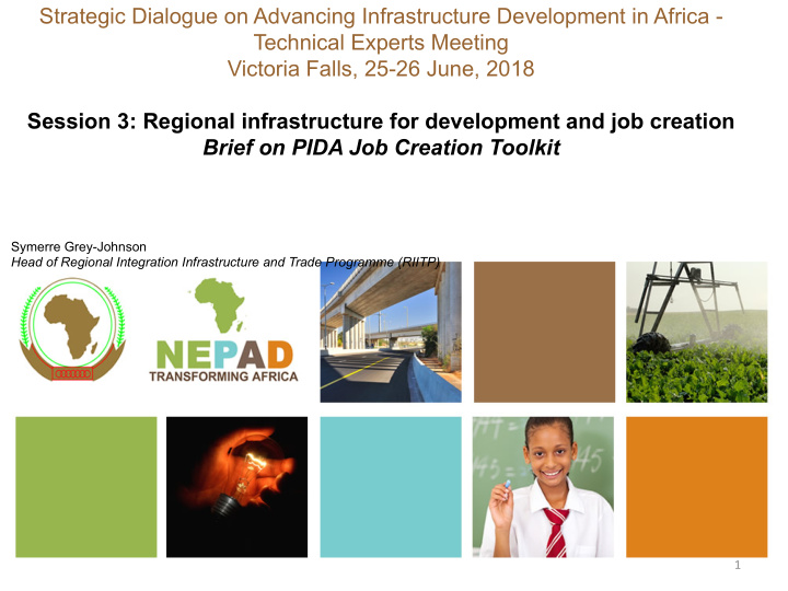 strategic dialogue on advancing infrastructure