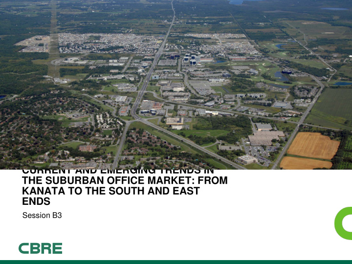 current and emerging trends in the suburban office market