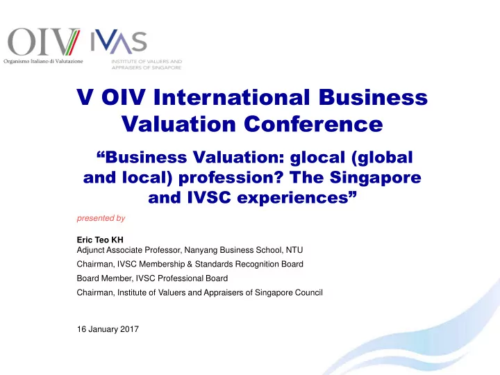 v oiv international business