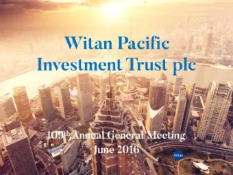 2  Chairmans overview    Investment review    Manager video commentaries    Summary