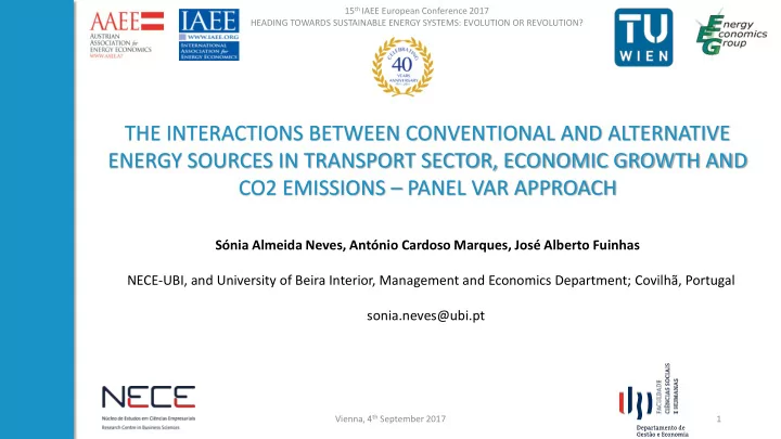 co2 emissions panel var approach