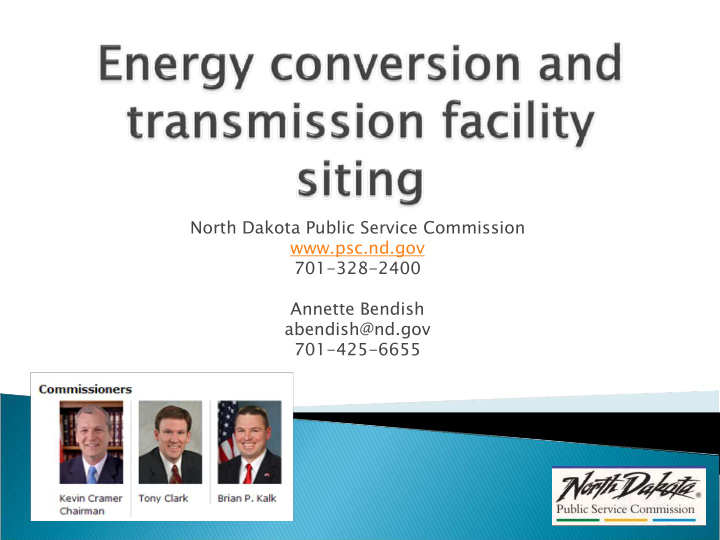 north dakota public service commission psc nd gov 701 328