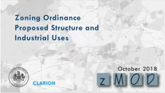 z  1  Todays discussion  Review of zMOD scope  Background on Land Use  Regulations
