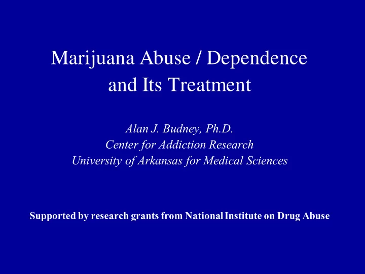 and its treatment