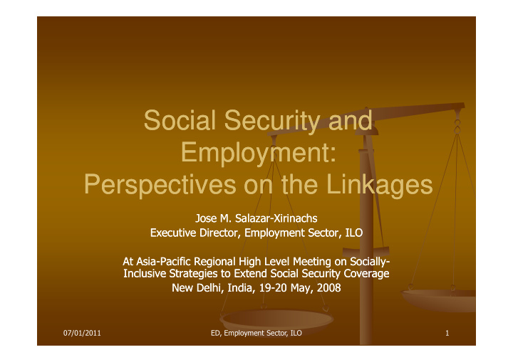 social security and social security and employment