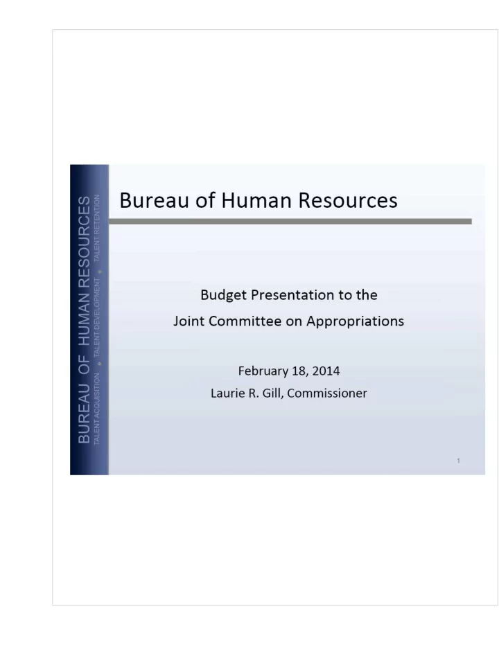 salary policy recommendations