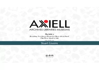 Stuart Cousins  itle  Pre se nte rs Na me  a lm.a xie ll.c o m  How Many E  Mu User  s . . .