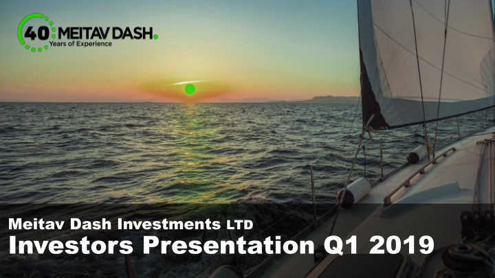 investors presentation q1 2019