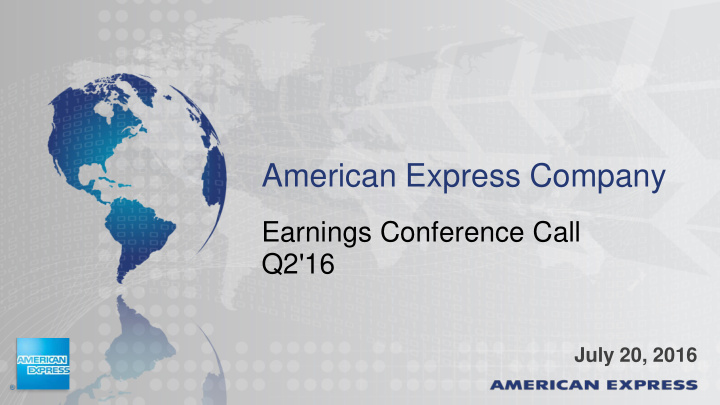 american express company