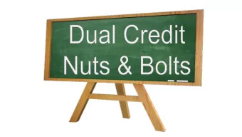 What is Dual Credit?  CISD partnership with DCCCD  Dual credit is a process through which a