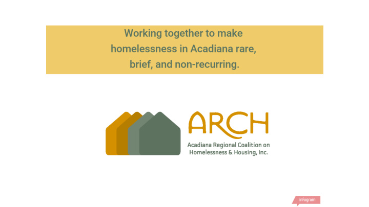 arch is committed to to the goal of