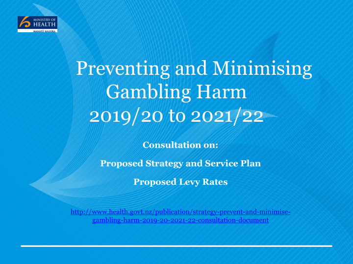 gambling harm