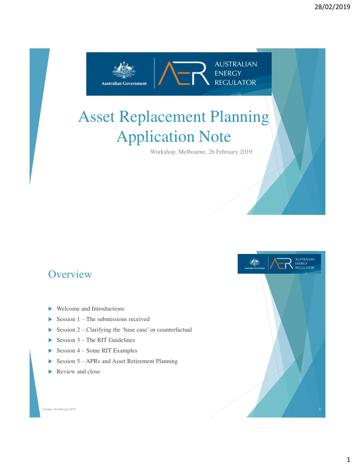 asset replacement planning