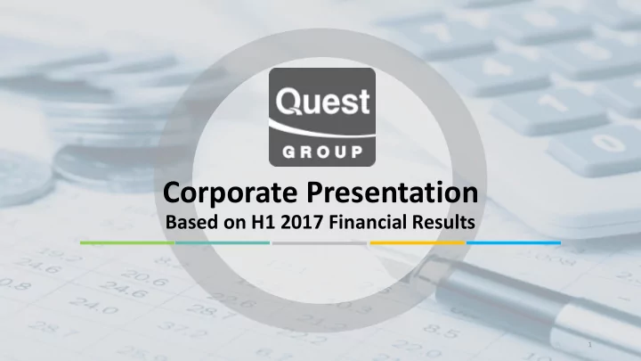 corporate presentation