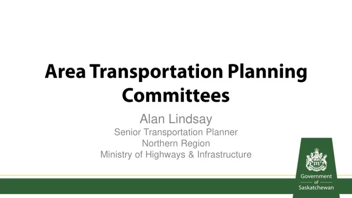 alan lindsay