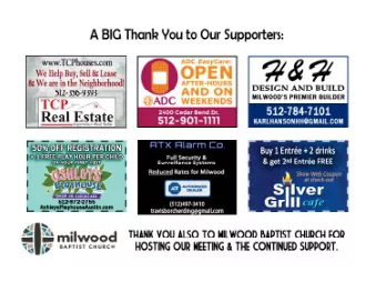 MNAs Mission is to help build community through social events and meetings and  g  g keep