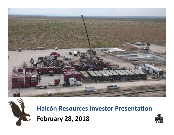 halc n resources investor presentation february 28 2018