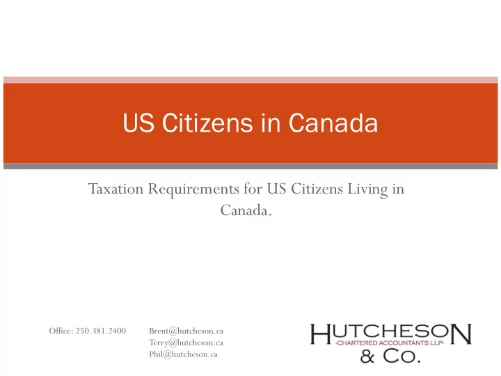 us citizens in canada