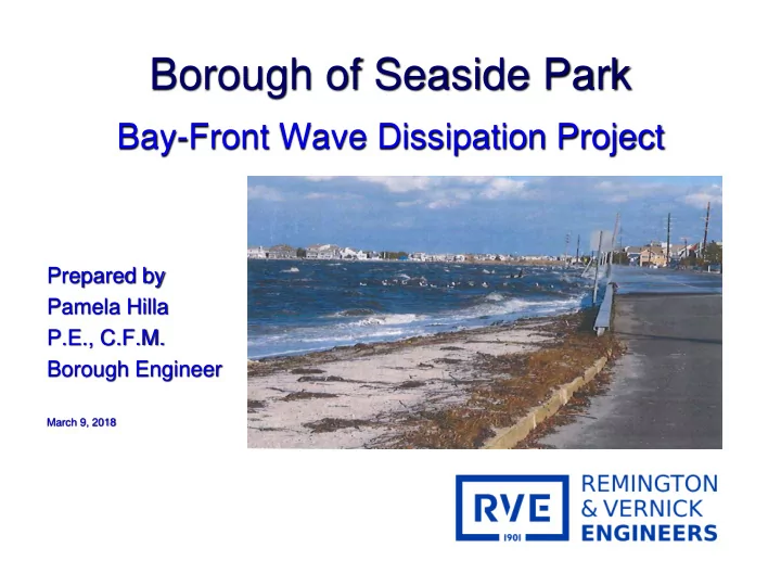 borough of seaside park