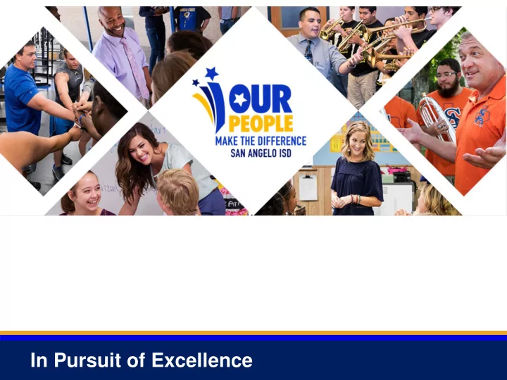 in pursuit of excellence long range facilities planning