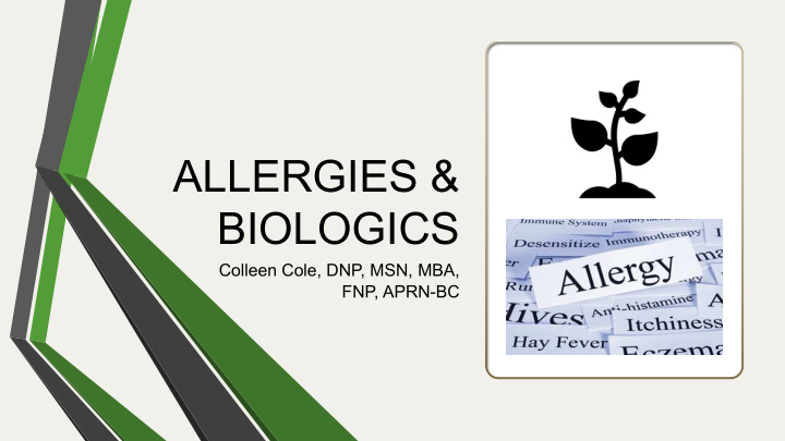 allergies biologics