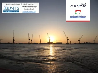 Duqm, strategically located at entrance of Arabian Gulf,  and on the trading route of Europe and