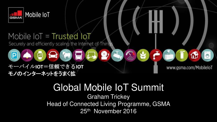 global mobile iot summit