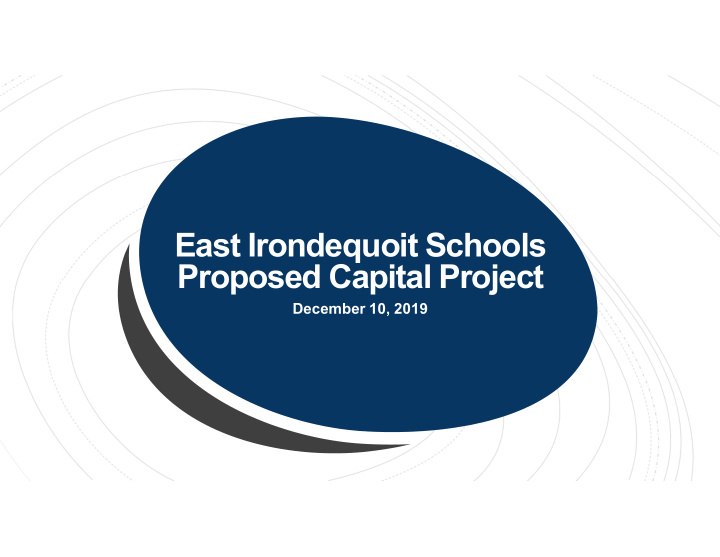 east irondequoit schools proposed capital project