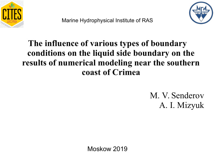 the influence of various types of boundary conditions on