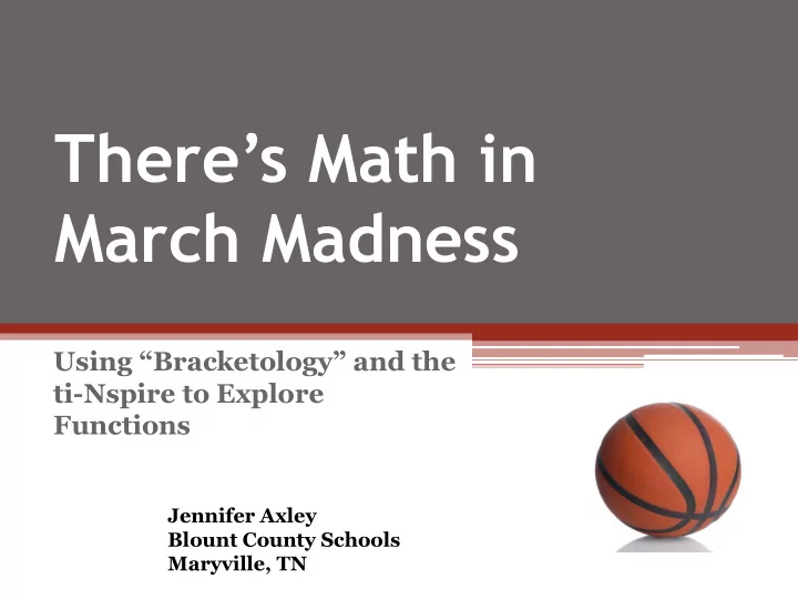 there s math in